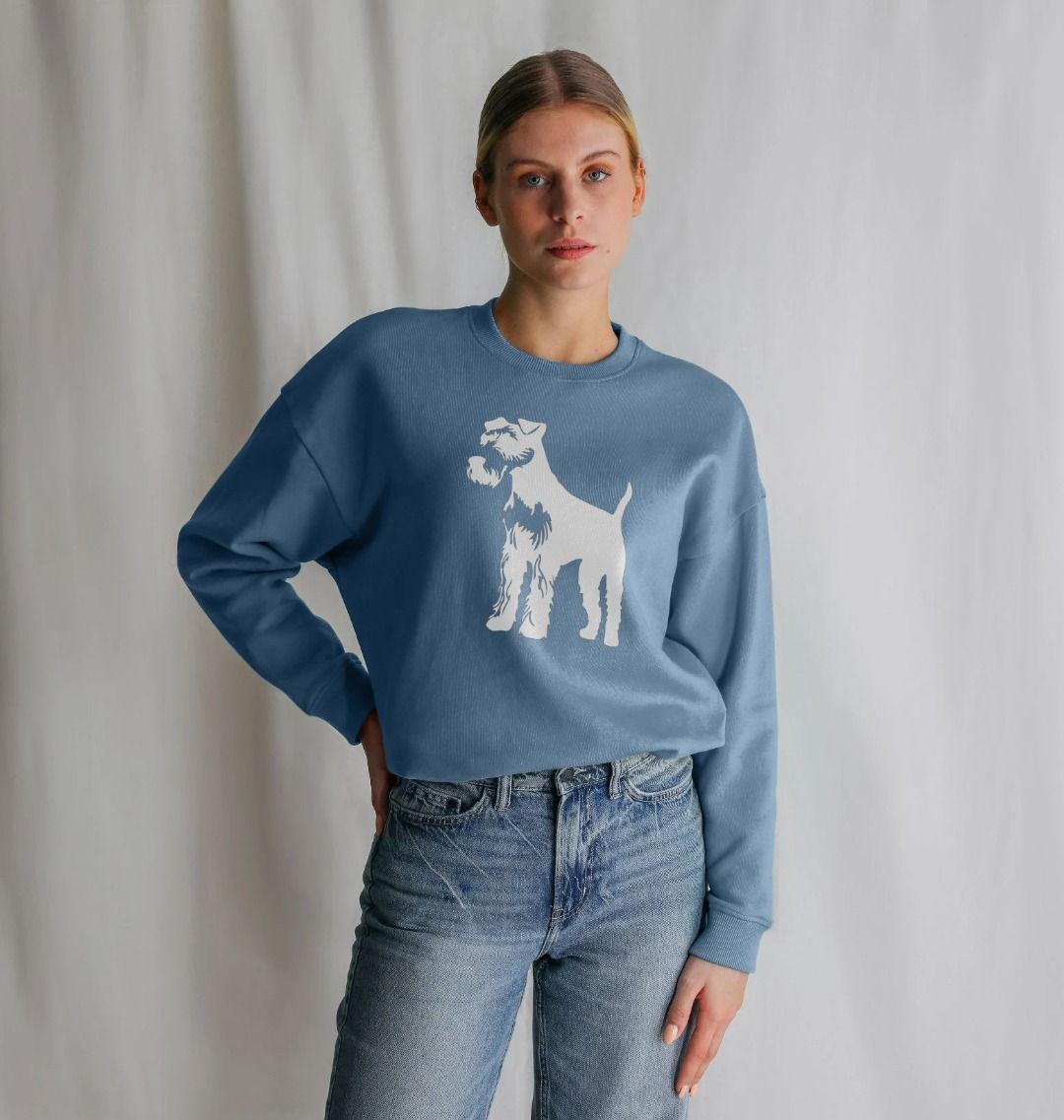 Schnauzer Oversized Relaxed Sweatshirt