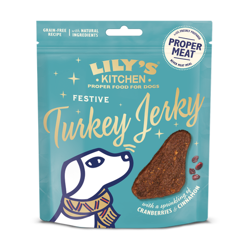 Lily's Kitchen Festive Christmas Turkey Jerky