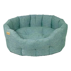 Round Marlow Bed Turquoise