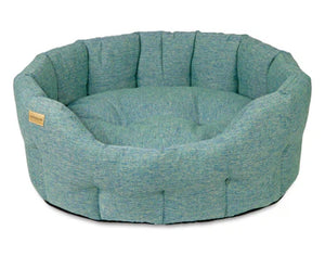 Round Marlow Bed Turquoise