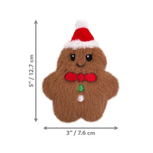 Load image into Gallery viewer, Kong Holiday Snuzzles Mini Gingerbread