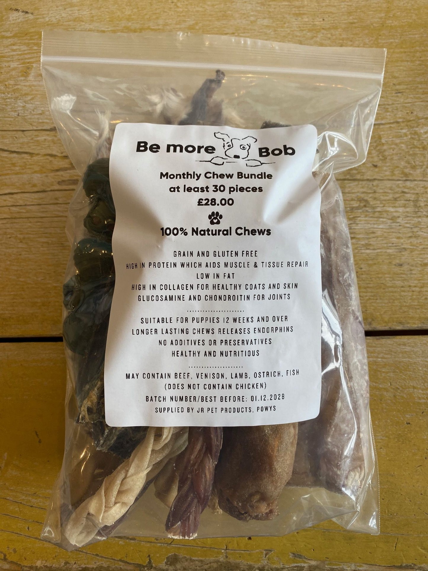 monthly chew bundle for dogs
