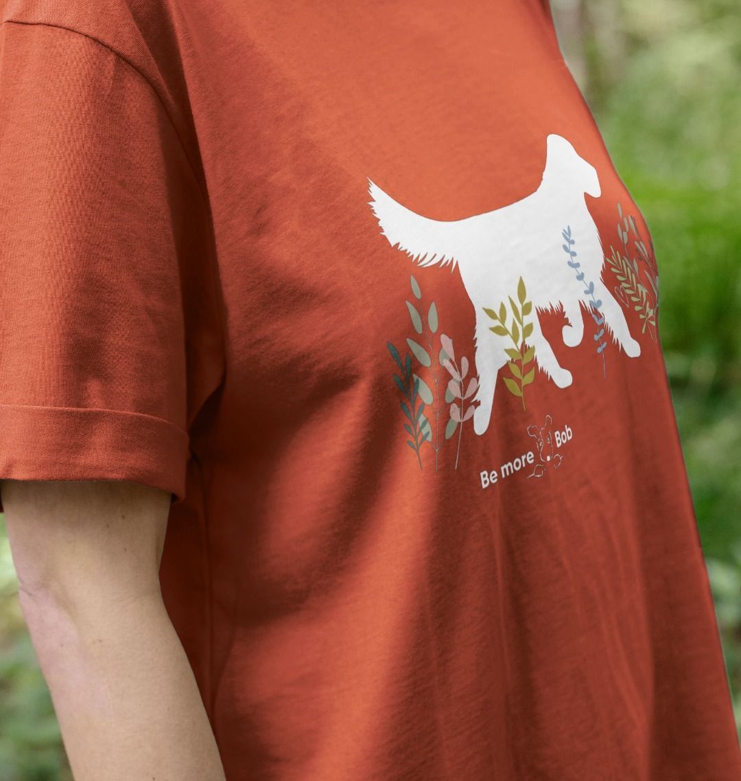 Women's relaxed fit t-shirt - Golden Walks