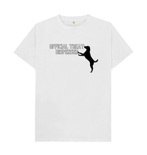 Load image into Gallery viewer, White Official Treat Dispenser T-shirt