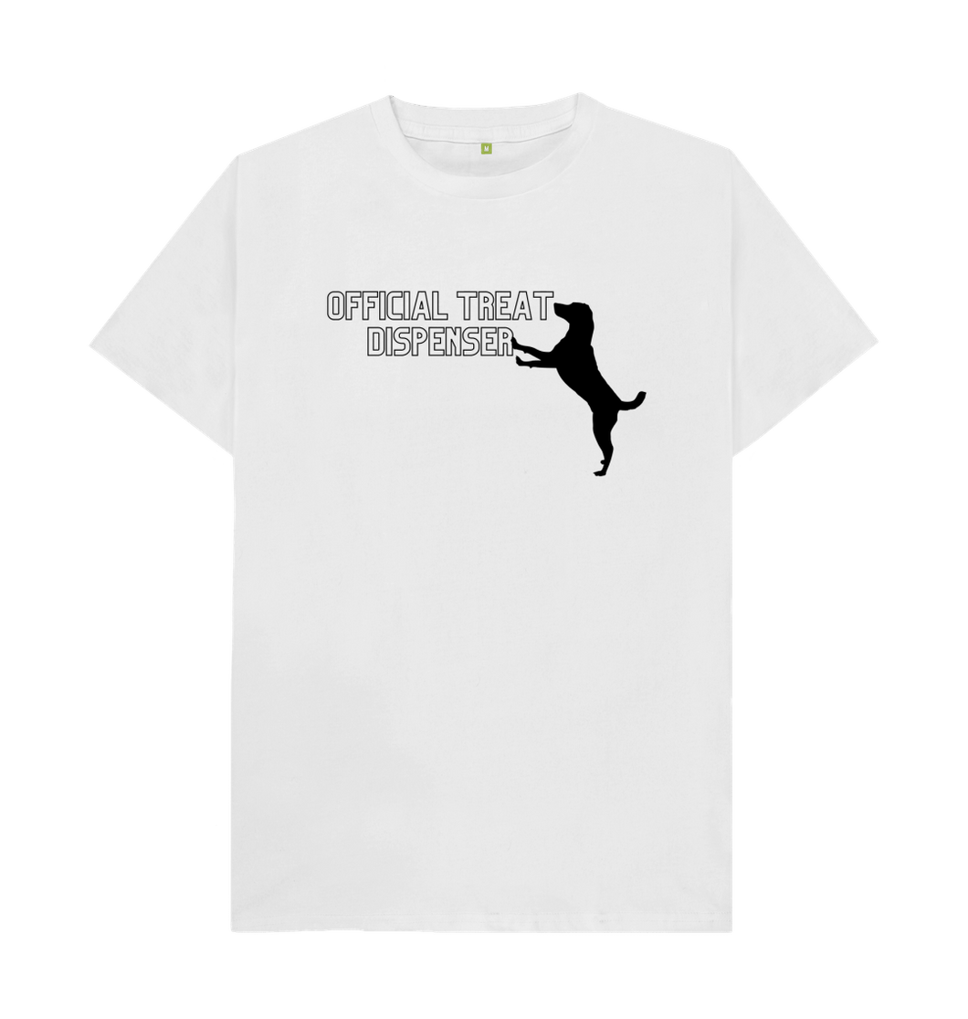 White Official Treat Dispenser T-shirt