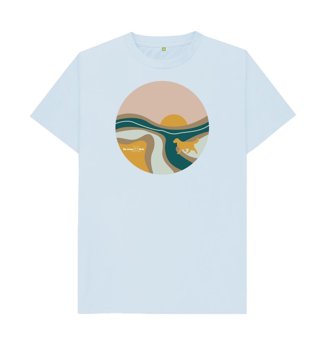 Sky Blue Be More Bob T-Shirt - Follow Me