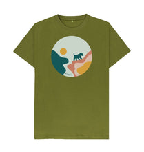 Load image into Gallery viewer, Moss Green Be More Bob T-Shirt - going my own way