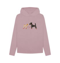 Load image into Gallery viewer, Mauve Scottie &amp; Foxy Adventures - Relaxed Hoody