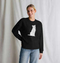 Load image into Gallery viewer, Border Collie Oversized Sweatshirt