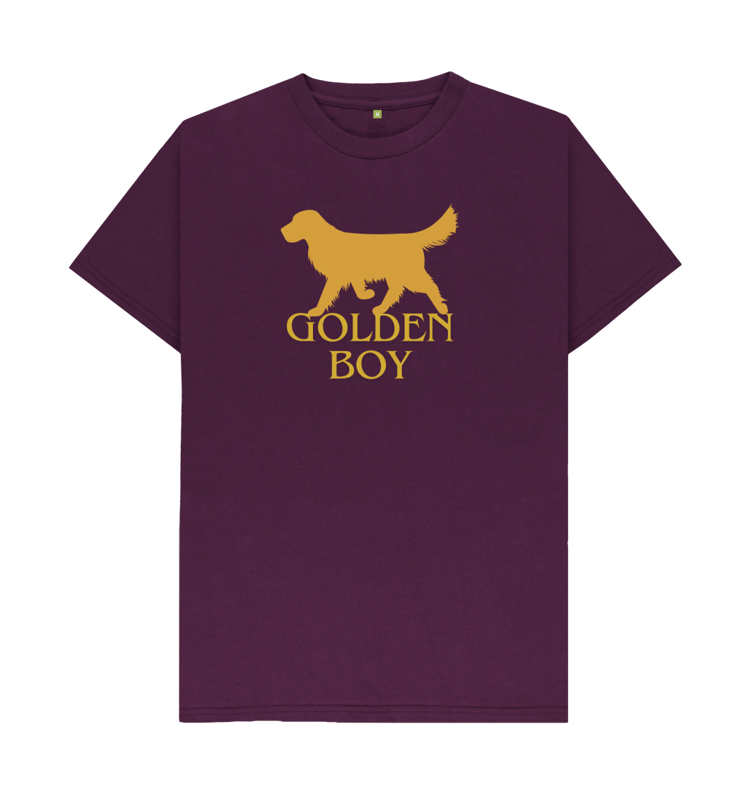Purple Golden Boy T-Shirt