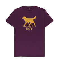 Load image into Gallery viewer, Purple Golden Boy T-Shirt
