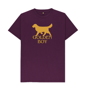 Purple Golden Boy T-Shirt