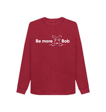 Load image into Gallery viewer, Cherry Be More Bob - Cotton Sweatshirt