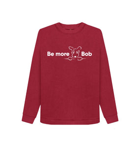 Cherry Be More Bob - Cotton Sweatshirt