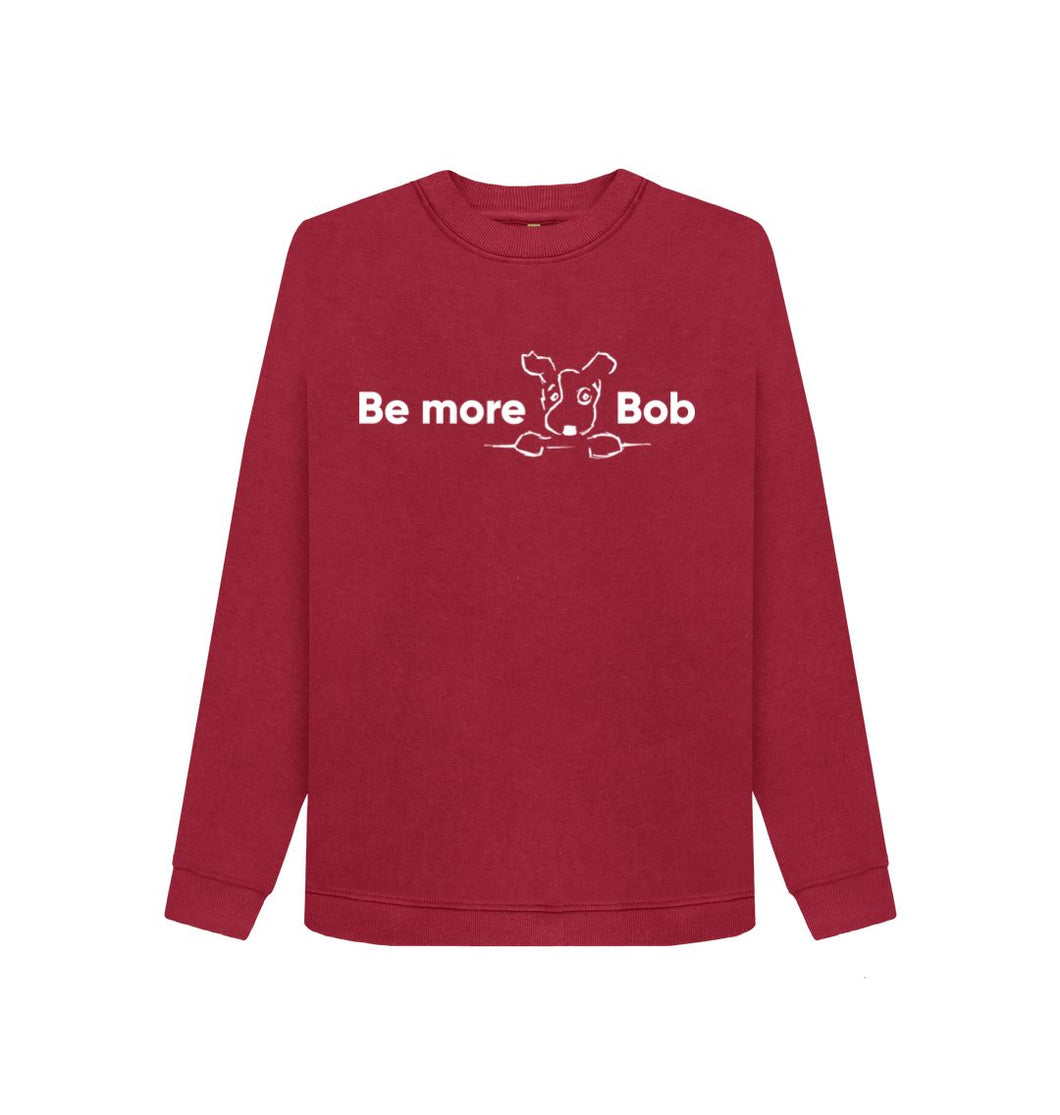 Cherry Be More Bob - Cotton Sweatshirt
