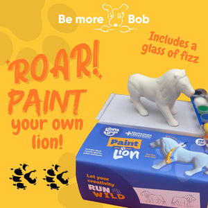 Paint your own lion party!