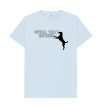 Load image into Gallery viewer, Sky Blue Official Treat Dispenser T-shirt