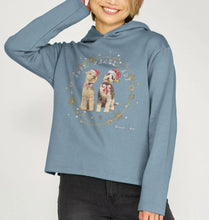 Load image into Gallery viewer, Love, Peace, Joy - women&#39;s Christmas hoody