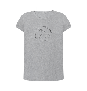 Athletic Grey Rescued is my favourite breed - Women's T-Shirt