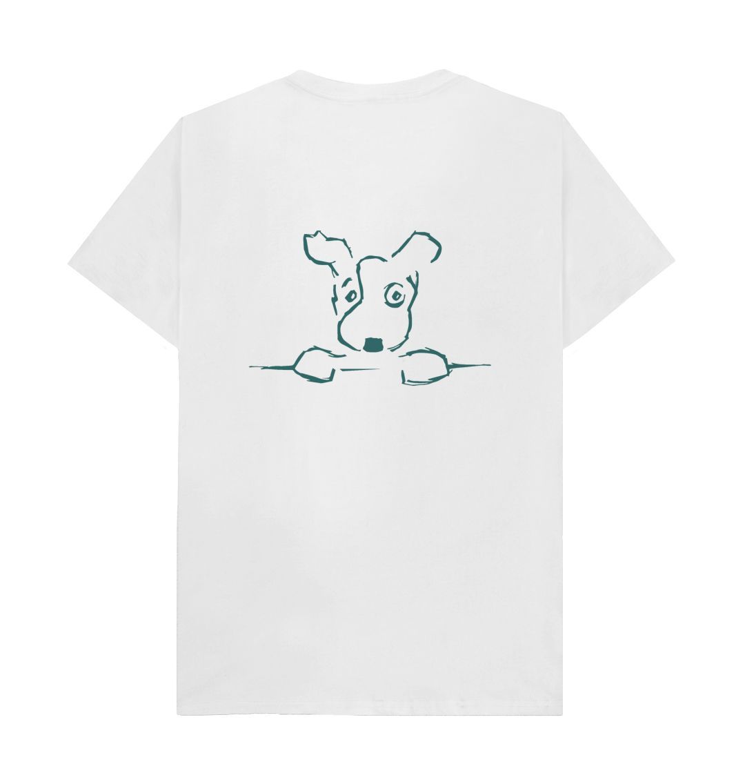 White Be More Bob Men's T-Shirt