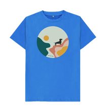 Load image into Gallery viewer, Bright Blue Be More Bob T-Shirt - small &amp; mighty