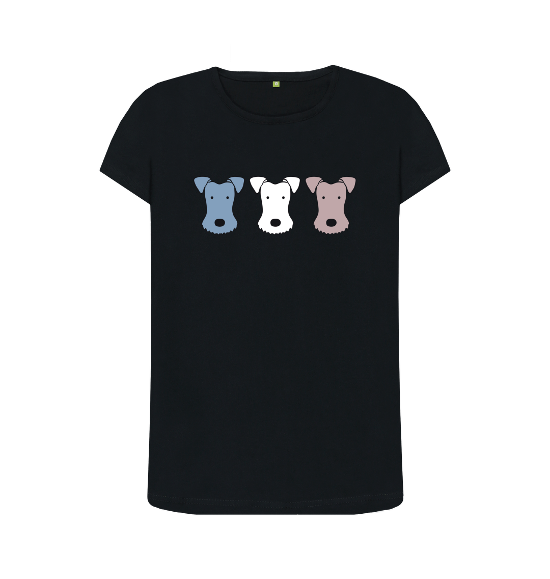 Black Foxy! Fox Terrier T-Shirt