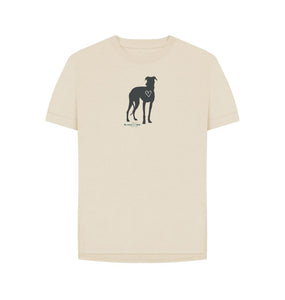 Oat Women's Relaxed Fit T-Shirt - love is a Greyhound