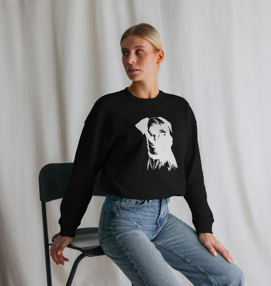Border Terrier Oversized Sweatshirt