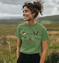 Load image into Gallery viewer, It&#39;s a Foxy Christmas! Short Sleeve t-shirt