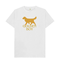 Load image into Gallery viewer, White Golden Boy T-Shirt