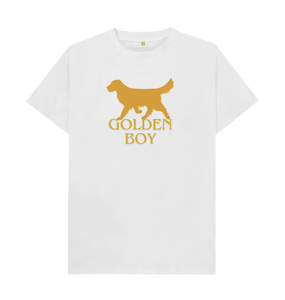 White Golden Boy T-Shirt