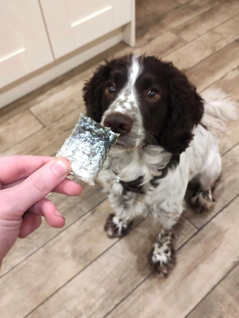 Natural Salmon Skin Snacks Dog Chews - Fisher's