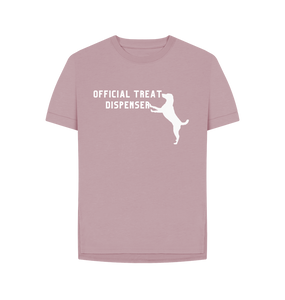 Mauve Official Treat Dispenser relaxed fit t-shirt