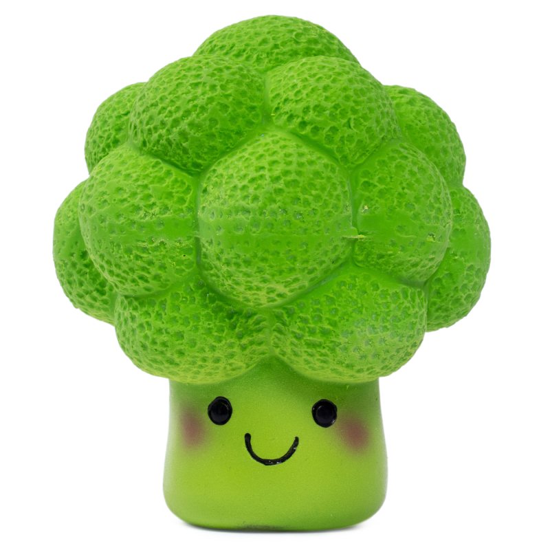 Foodie Faces Latex Squeaky Broccoli