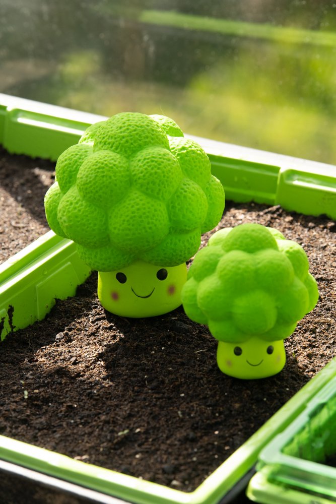 Foodie Faces Latex Squeaky Broccoli