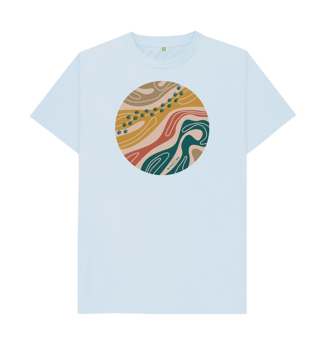 Sky Blue Be More Bob T-Shirt - off the beaten track