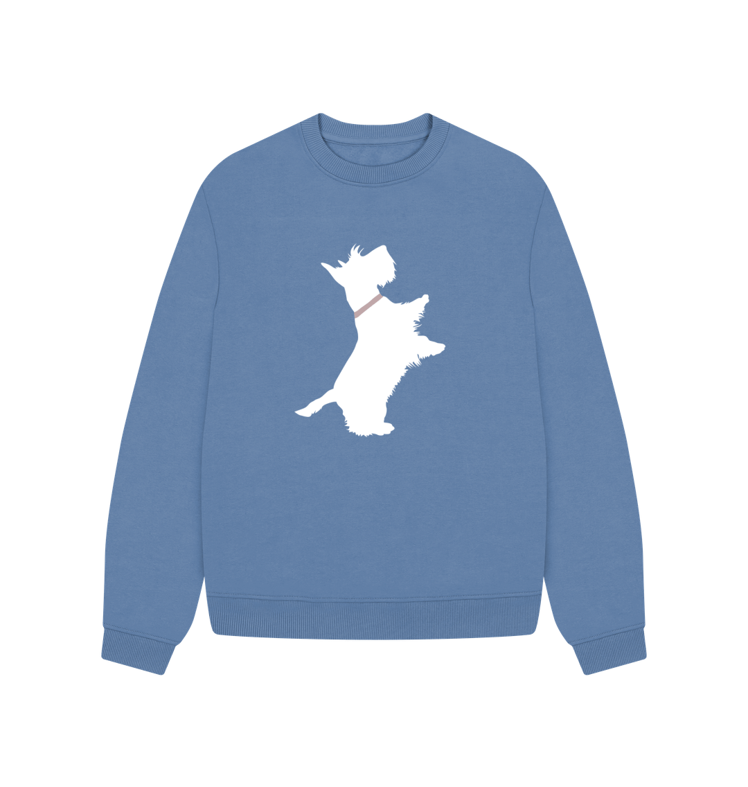 Solent Westie Oversized Relaxed Sweatshirt