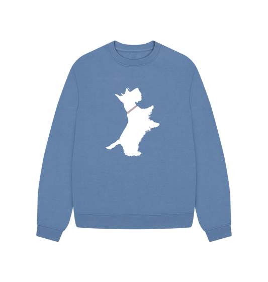 Solent Westie Oversized Relaxed Sweatshirt