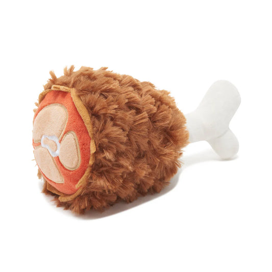 bark dog toy turkey leg design