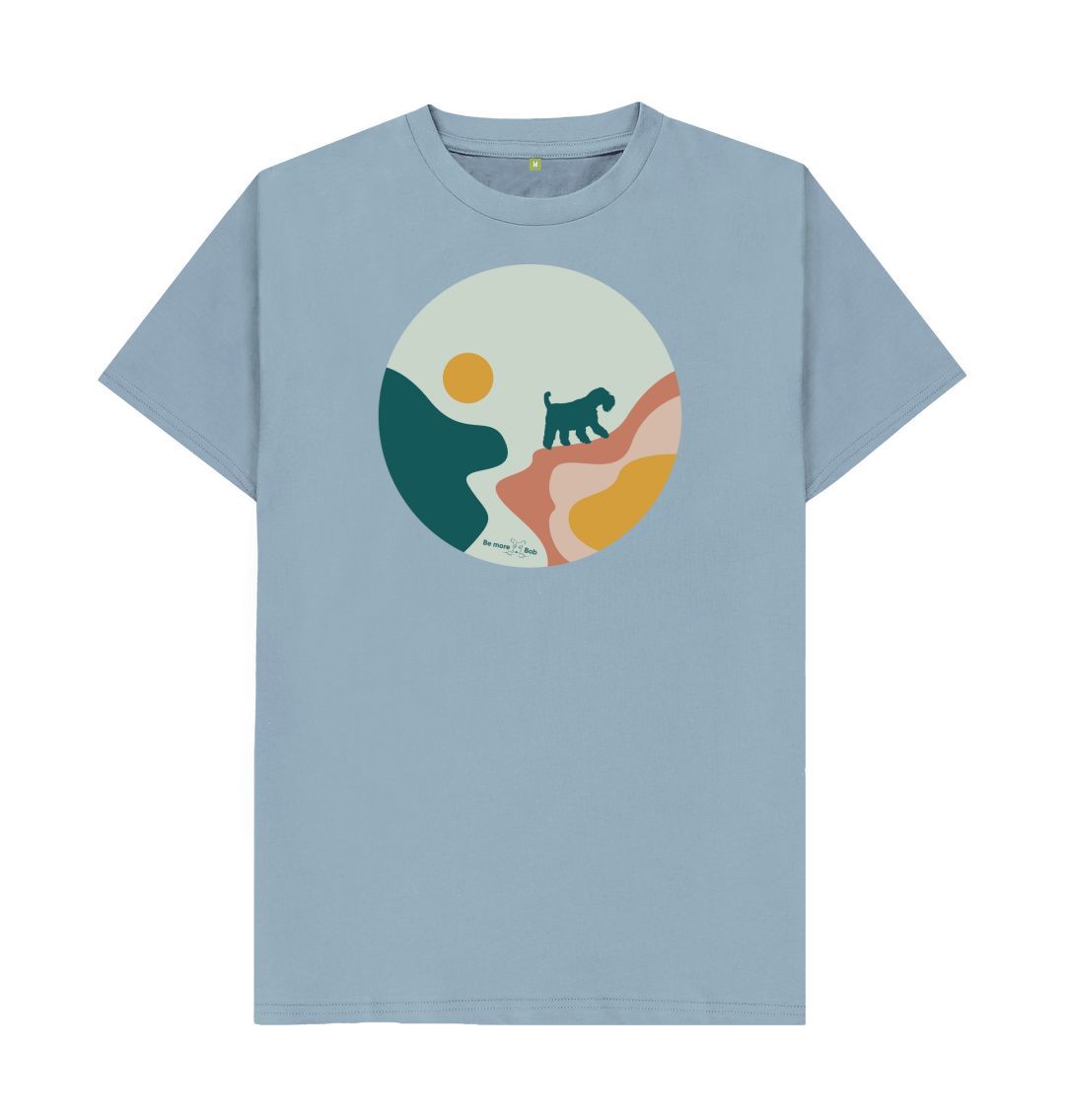 Stone Blue Be More Bob T-Shirt - going my own way