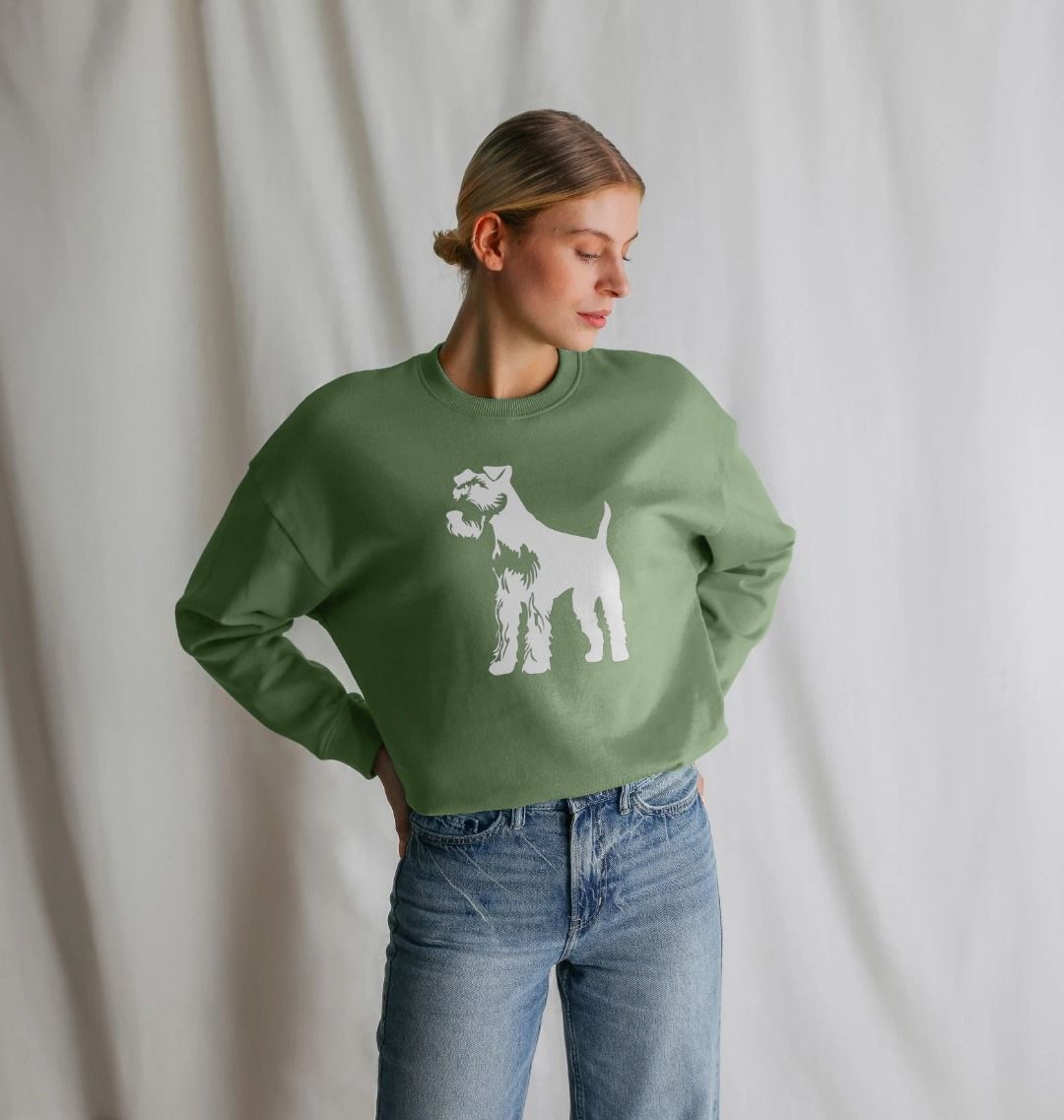 Schnauzer Oversized Relaxed Sweatshirt