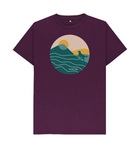 Purple Be More Bob T-Shirt - adventure awaits