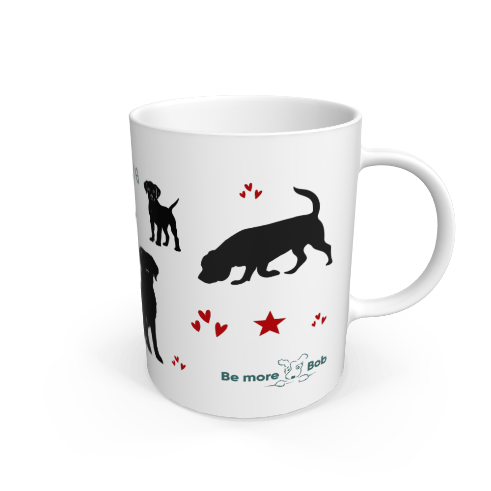 White Mug - Labradors are Life!