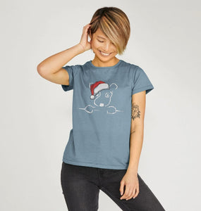 Be More Bob this Xmas Ladies T-shirt!