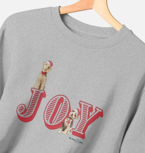 Joy! Men's Christmas sweatshirt (although can be unisex!)