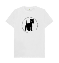 Load image into Gallery viewer, White Bewiskered Schnauzer T-Shirt