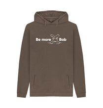 Load image into Gallery viewer, Chocolate Be More Bob Men&#39;s Relaxed Fit Hoody