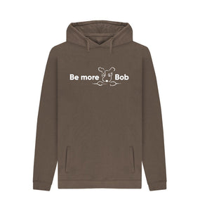 Chocolate Be More Bob Men's Relaxed Fit Hoody