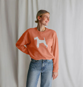 Wire Fox Terrier Oversized Sweatshirt
