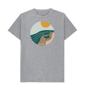 Athletic Grey Be More Bob T-Shirt - beach life
